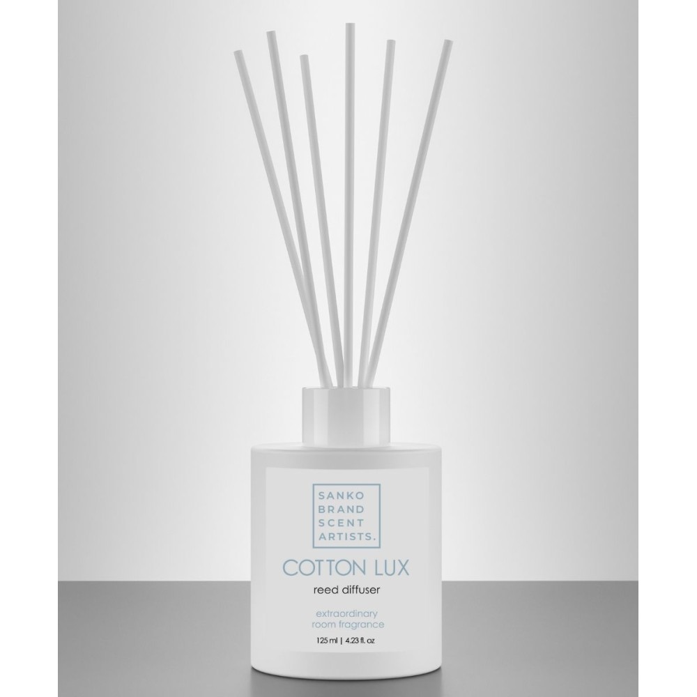 COTTON LUX Reed Diffuser αρωματικό χώρου 125 ml