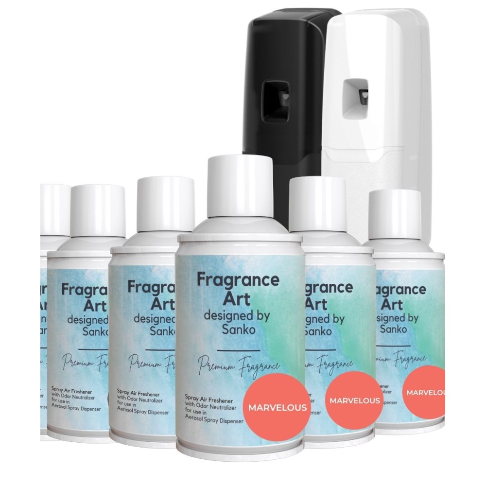 MARVELOUS 6ΜΗΝΟ ΠΑΚΕΤΟ ΑΡΩΜΑΤΙΣΜΟΥ AEROSOL SPRAY